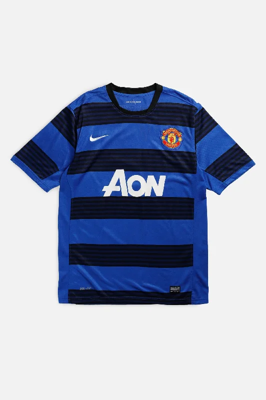 Vintage Manchester Soccer Jersey - L