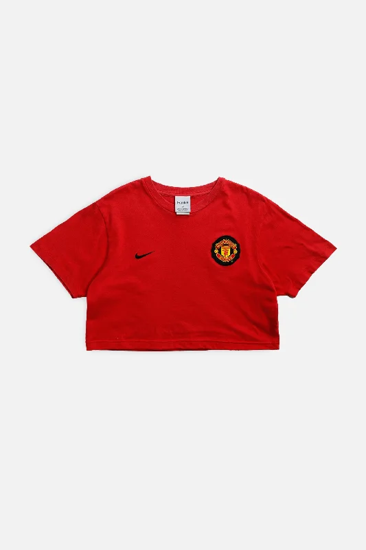 Rework Crop Manchester Soccer Tee - M