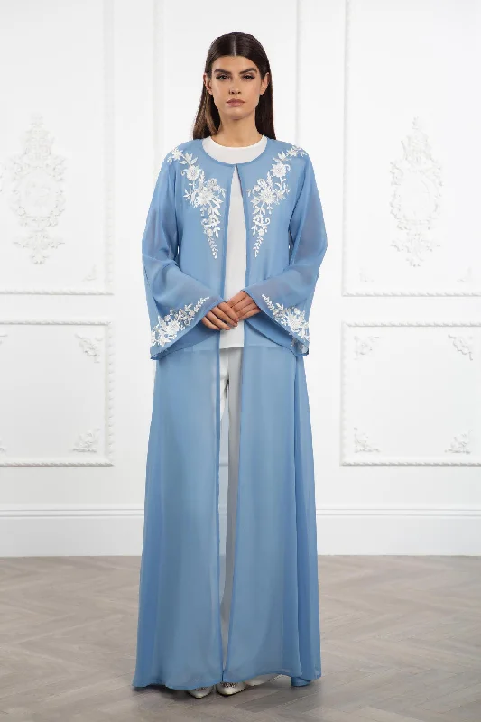 Sky Blue Abaya