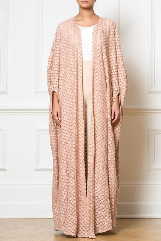 Long Peach Kimono