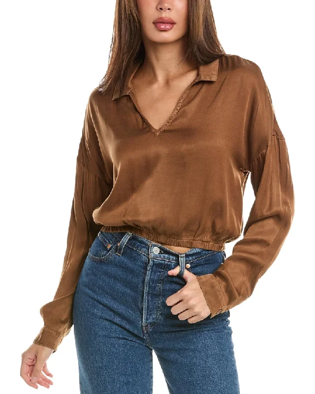 Bella Dahl Collar V-Neck Pullover