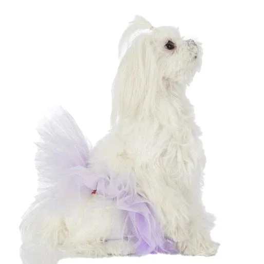 Lulu's Tutu Dog Skirt Lilac