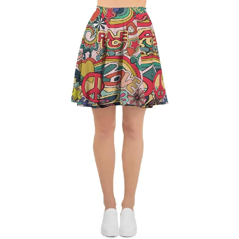 Retro Hippie Women's Skirt