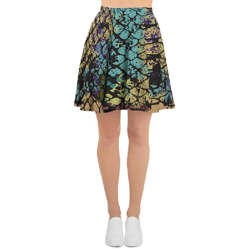 Snakeskin Reptile Women's Skirt