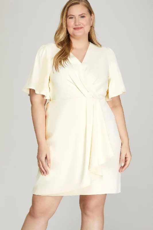 anguie dress in off white +