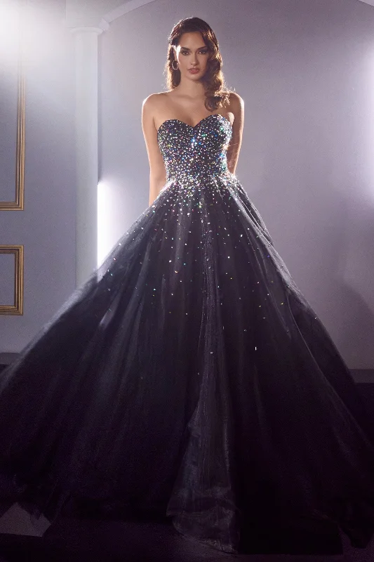 Cinderella Divine CB114: A Voluminous A-Line Gown for Unforgettable Occasions