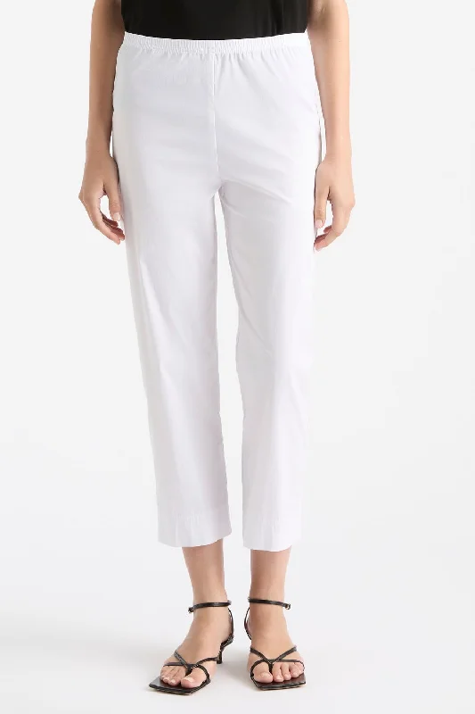 Cropped Pant | White