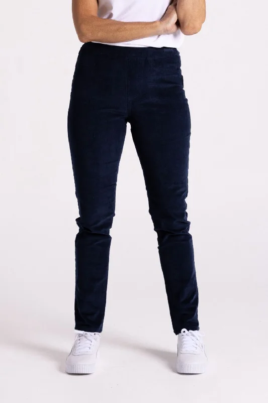 Eva Cord Pant | Navy