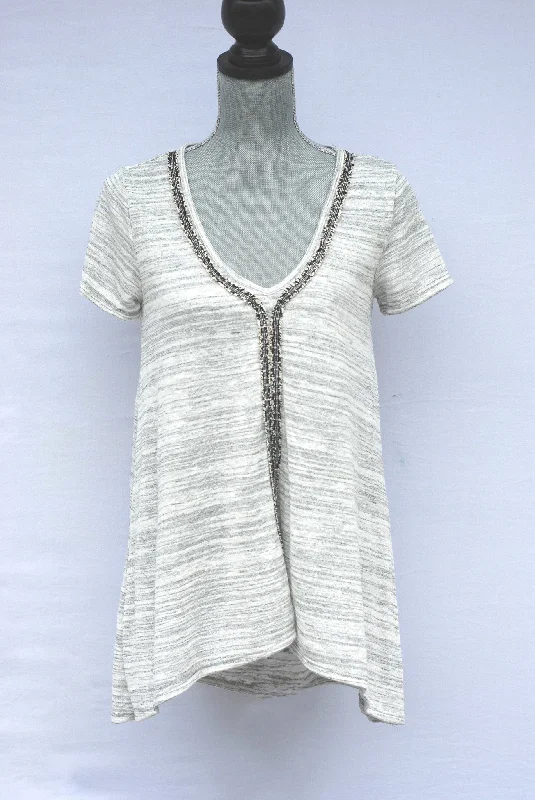 Fringed Woven Top