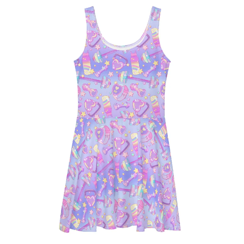 Glitter Gains Skater Dress