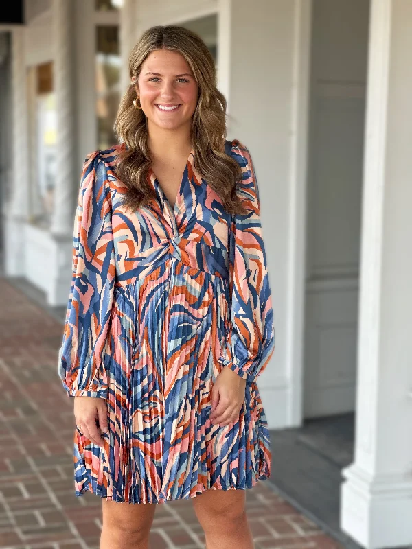 Joy Joy Printed Boho Dress