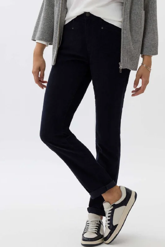 Mary Corduroy Pant | Marine