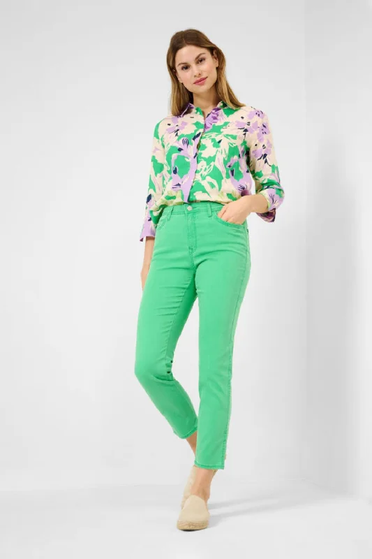 Mary S Pant | Apple Green