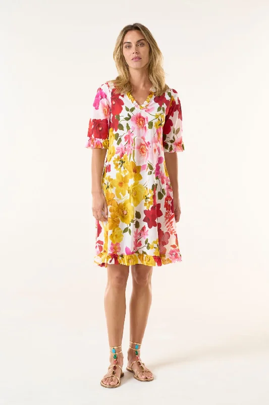 Middy Indi Dress | Flamenco Yellow