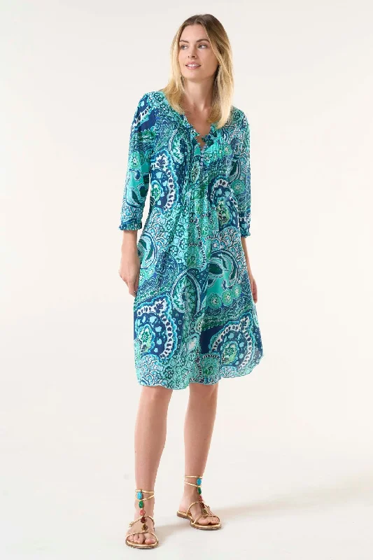 Middy Poppy Dress | Brazil Blue