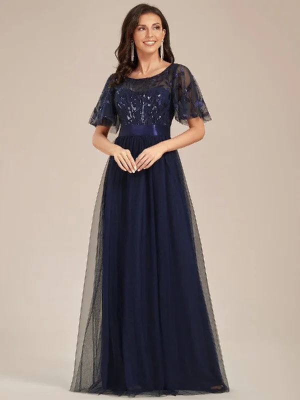 Navy Blue Concert Dresses