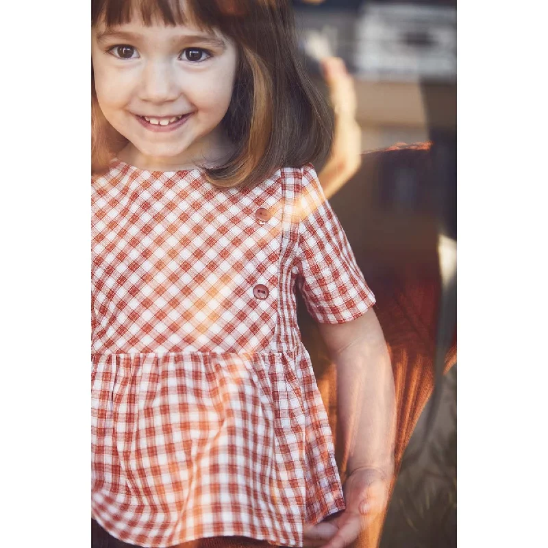 PALERME blouse or dress - Baby 6M/4Y - PDF Sewing Pattern