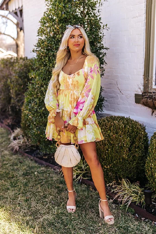 Passport Needed Floral Dress