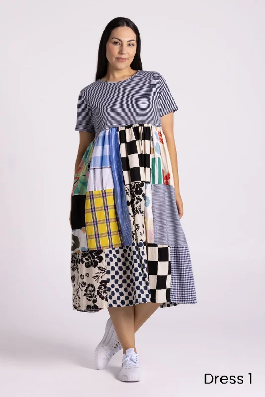 Patchwork Dress | Multi