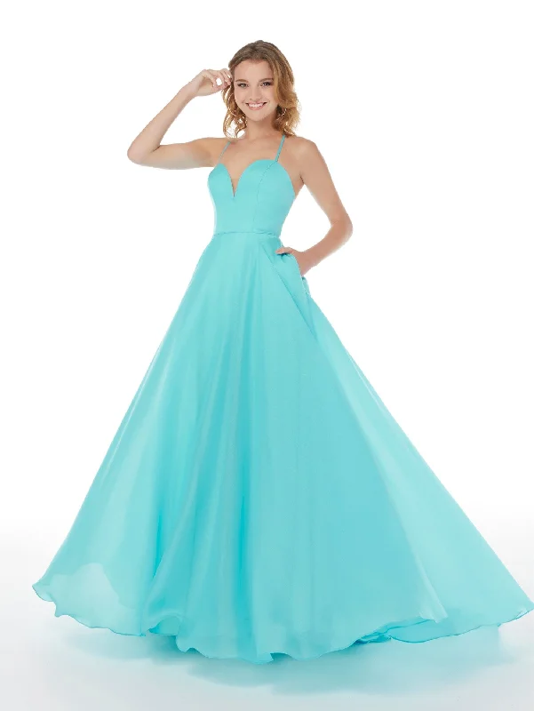 Sleeveless Chiffon A-line Gown by Studio 17 12848