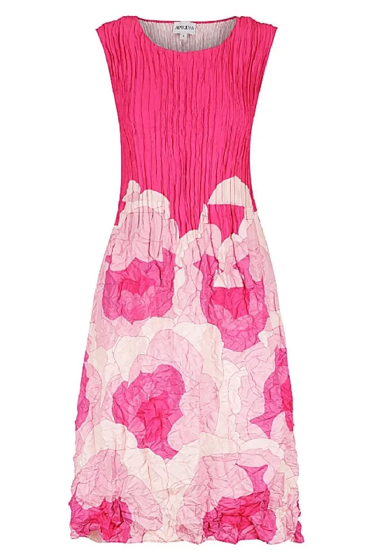 Smash Pocket Dress | Pink Roses