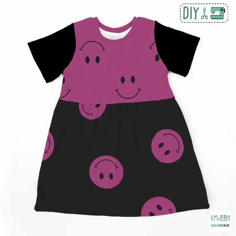 Smileys cut and sew dress