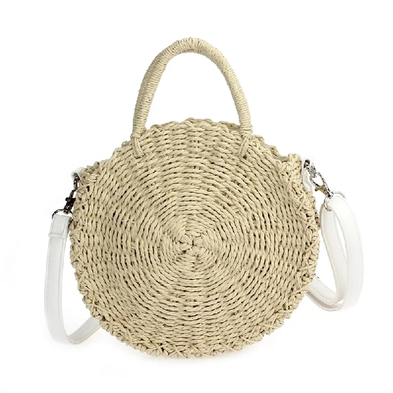 Spring Into Summer Tote in Beige