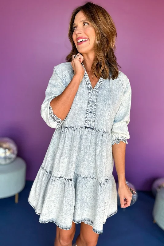 SSYS The Chloe Chambray Dress