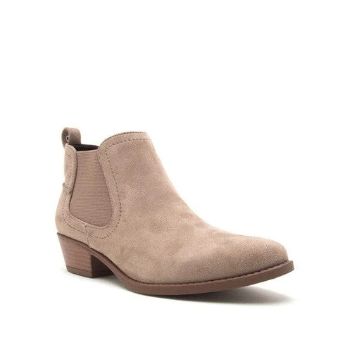 Suede Fall Bootie