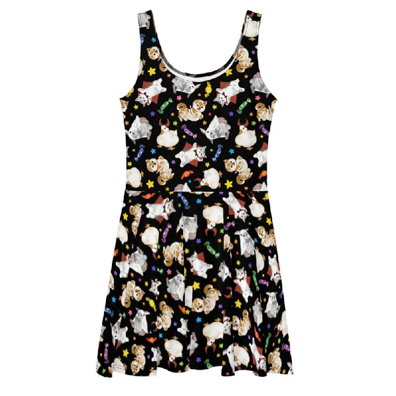 Trick or Treaters Skater Dress