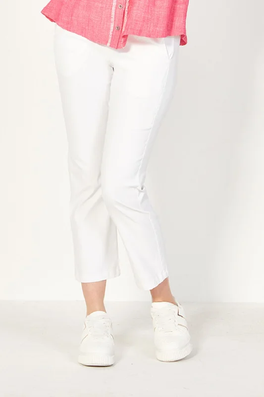 Trip Pant | White