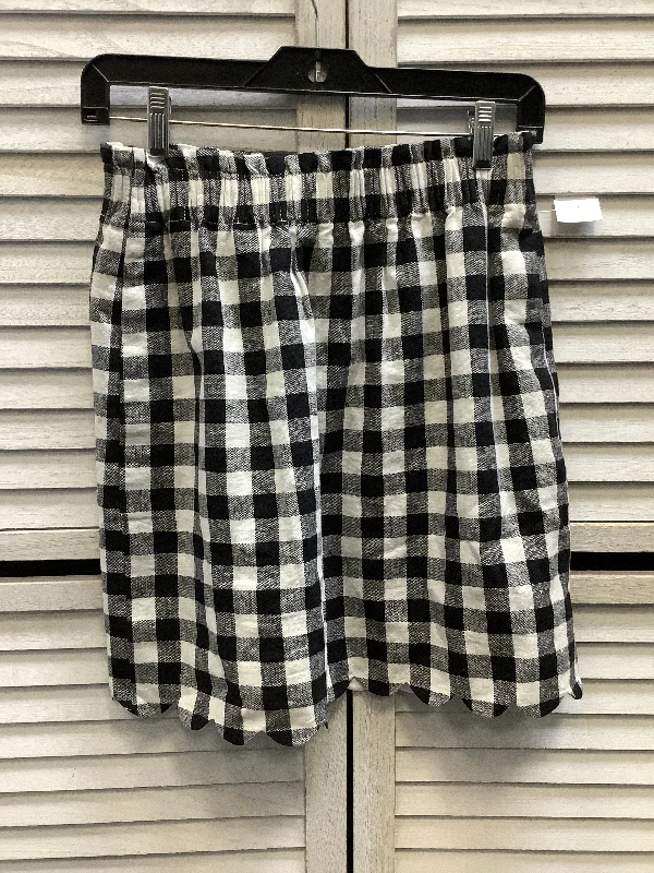 Skirt Mini & Short By J. Crew In Black & White, Size: 2