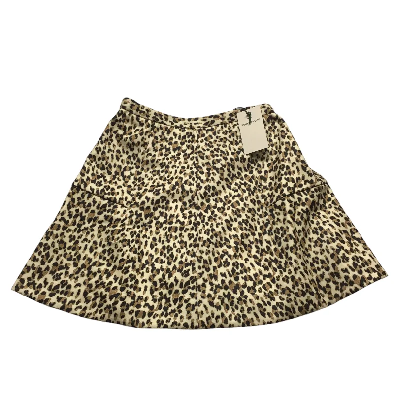 Skirt Mini & Short By Tuckernuck In Animal Print, Size: S