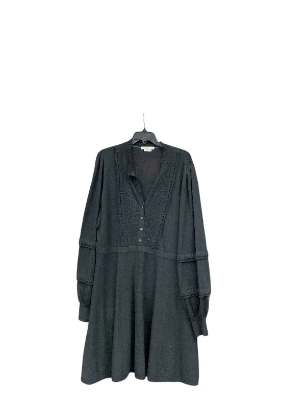 Dress Sweater By Boden In Black, Size: 20