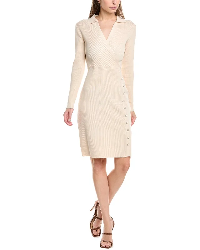 Nanette Nanette Lepore Surplice Sweaterdress