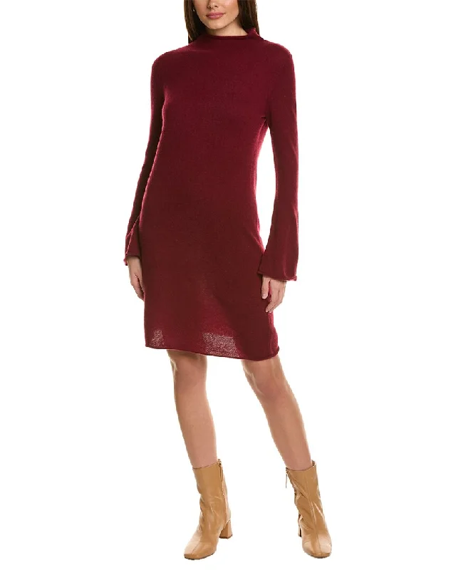 philosophy Funnel Neck Cashmere Sweaterdress